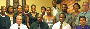 The management and staff of the newly-expanded Tswelopele group